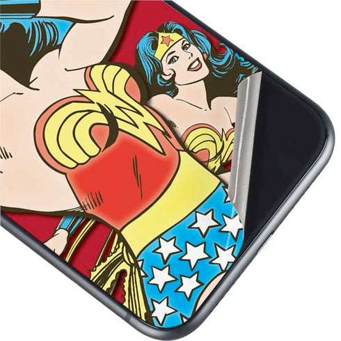DC Comics Wonder Woman Vintage Action pose iPhone 11 Skin
